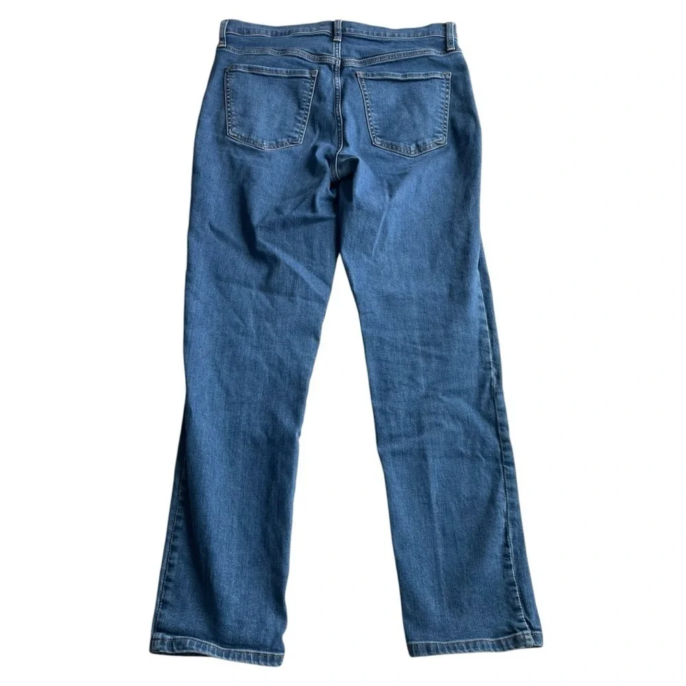 Banana Republic High Rise Slim Denim Jean Blue Size 10 Tall 30L stretch